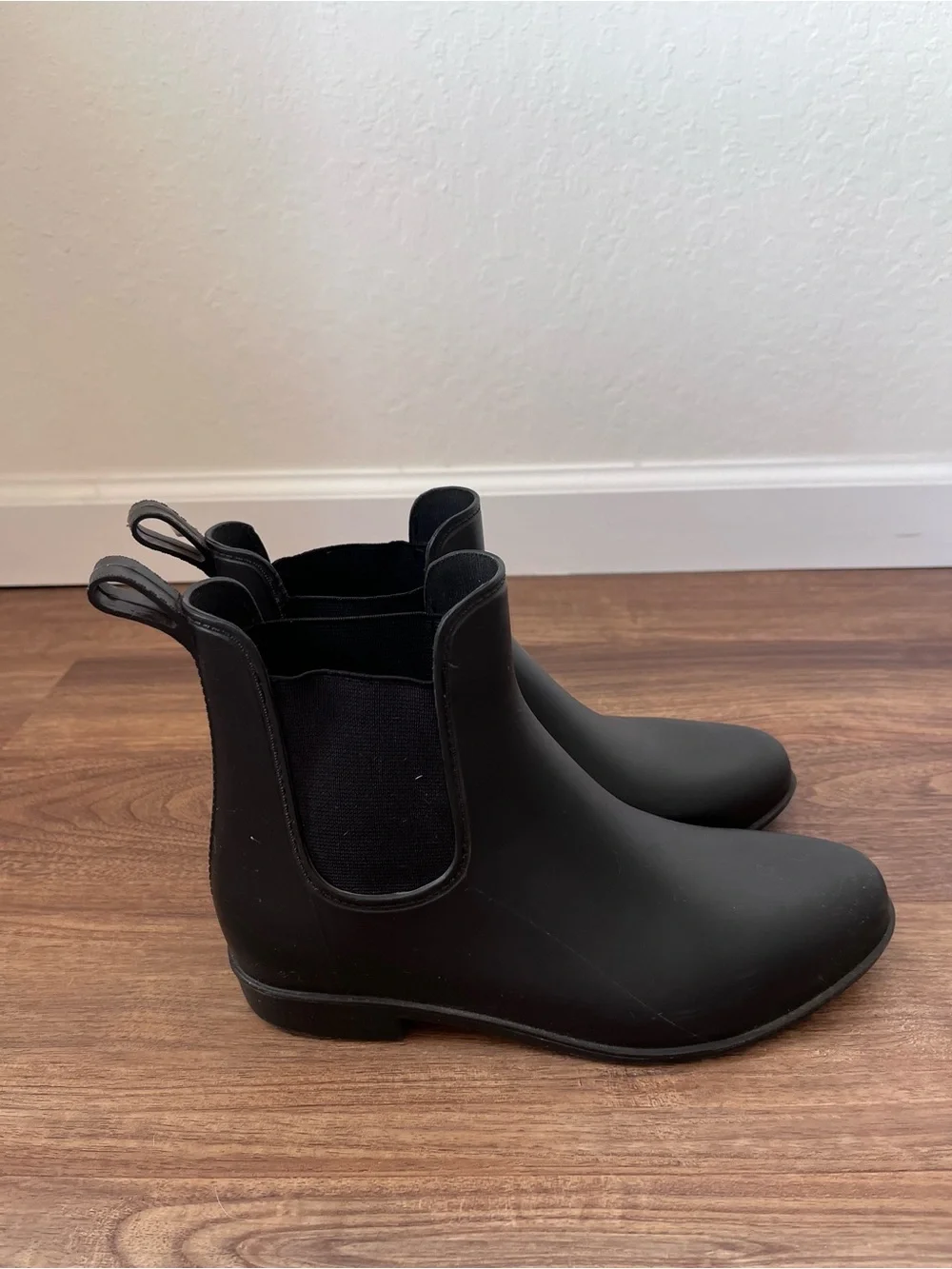 Target Black Chelsea-Style Ankle Rain Boots for Women
